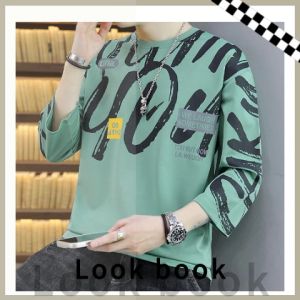 เสื้อยืดผู้ชายแขนสามส่วน การเงินเสื้อผู้ชายแฟชั่น เนื้อผ้าดีมาก สูงสำหรับเท่เก๋ๆ ไม่ร้อนผ้านิ่มสบายสุดๆ