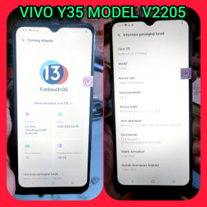 Lcd Touchsreen Ts Fulset Vivo Y35 Model V2205