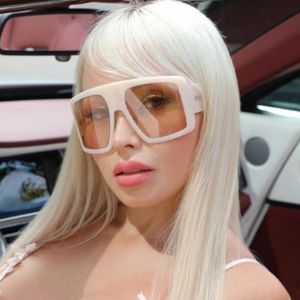 Fashion SunGlassesGoggles One Piece Glasses Exaggerated Styling for Summer Beach Party