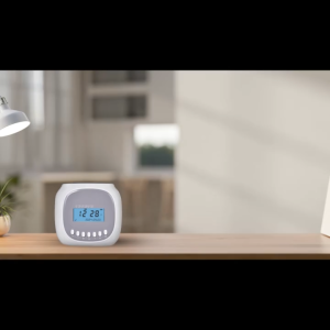 Punch Card Machine Time Attendance Machine Time Recorder DK Printer With Card Paper