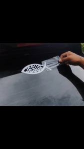 VINYL STICKERS CUT OUT DECALS JESUS DESIGN FIT FOR CAR/MOTORCYCLE/TUMBLER/LAPTOP/CELLPHONE/ETC....