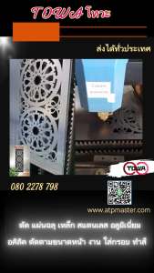 โทวะ ตัดตามสั่ง เหล็กฉลุ แผ่นฉลุ ตกแต่งรั้ว ผนัง บังตา บิวด์อินด์ ประดับตกแต่ง สวน บ้าน มีหลายขนาดให้เลือก รุ่น340 โปรจัดชุด 4 ชิ้น ขนาด 60x120 เซ็น S06-S10