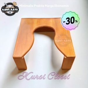 Kursi WC Jongkok Kursi Toilet Duduk Kursi Closet Portable Tinggi 35cm