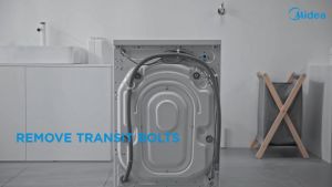 Midea 7.5KG Washer Front Load Washing Machine - Model: MF100W75