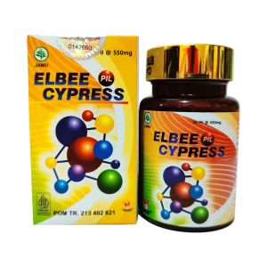 Elbee Cypress 1 Botol Isi 30 Pil Hitam Ajaib Terbaik Original Malaysia