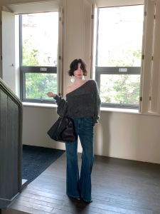 Quần Jeans Ống Rộng Ống Thẳng Cạp Cao Phong Cách Retro Quần Jeans Thường Ngày Cho Nữ Quần Dài Thu Đông 2025 Quần Jeans Denim