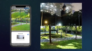 V380 Pro Three Lens 4G SIM Solar CCTV Camera Outdoor Waterproof Auto Tracking No Lighting Required