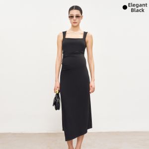 SELLYNEAR | Slimming Chic French Style Maternity Knit Dress