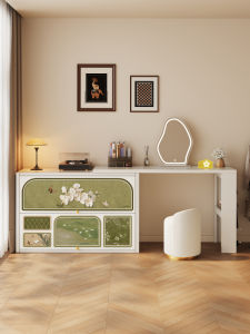 MEISD | French Cream Style Expandable Carbon Steel Dressing Table