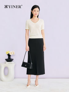 YINER | Summer New Design Mixed Linen H-Line Knitwear