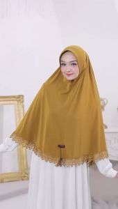 Jilbab Bergo Renda Size XL Jelita Laila