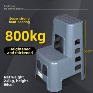MENGMIAN | Home Plastic 2-Step Stool