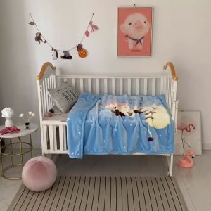 ผ้าห่มนาโน ผ้าห่มลายการ์ตูน พร้อมส่งในไทย(ร้านไทย) ผ้าห่มพกพา ผ้าห่มนุ่มนิ่ม ผ้านิ่มห่มสบาย ผ้าห่ม ลายยเมโลดี้ คุโรมิ