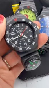 AOPOL นาฬิกาผู้ชาย สายยาง มีเข็มทิศ ของมีคุณภาพ ของแท้ กันน้ำ100% ทนทาน หน้าปัด 42 มม