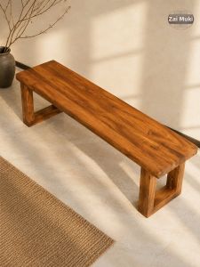High-Quality Solid Wood Bench for Home and Shoes Changing