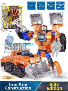 MAGQOO | Transforming Fire Truck Robot Toy