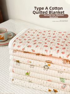 Cotton Sandwich Blanket Sofa Bed Cover