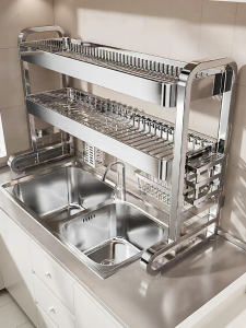 B&W | Multipurpose Stainless Steel Dish Rack