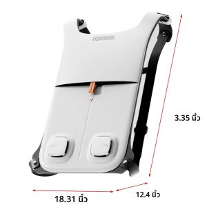 เซมิคอนดักเตอร์เครื่องทําความเย็น Cooling Air Conditioner เสื้อผ้า Cooling Back Pad กันน้ํากลางแจ้งปรับ Cooling เสื้อกั๊กเดินป่า