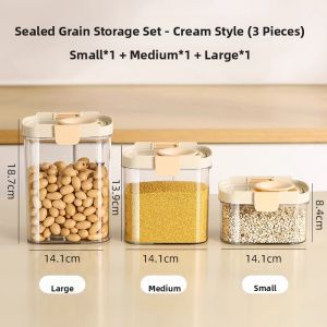 HALEXIONG | Food Grade Moisture Proof Storage Canister
