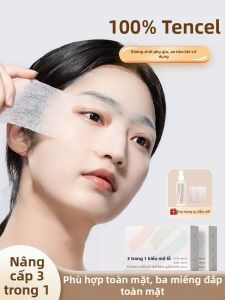 Kẹp Mặt Ẩm Ướt Mở Kéo Giãn Được Dùng Cho Mặt Và Mắt Mặt Nạ Mũi Ba Trong Một Giấy Thấm Nước Mỏng 3759 Dụng Cụ Làm Đẹp