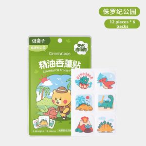 GREEN NOSE | Essential Oil Scent Sticker Set