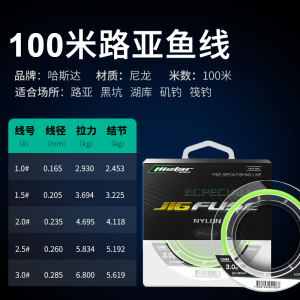 Hastane Nylon Fishing Line Main Line Subline Low Stretch Wear Resistant Long Casting Lake Pond River Lake Other Outdoor Camping Travel Gear