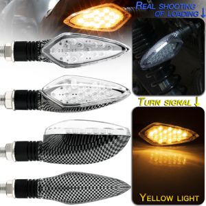 Ready Stock Carbon Shield Style 16 Led Turning Signal Light Universal Y15zr Y15 Y125z Rs150 Rs150r Wave Ex5 Lc135