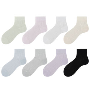 JIAZINI | Summer Lightweight Mesh Breathable Anti-Odor Absorbent Mid-Calf Socks