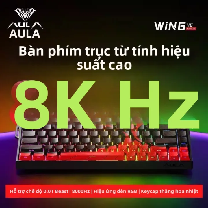 AULA | Bàn Phím Cơ Gaming WIN68 HE, Switch Từ Tính, Rapid Trigger, 8000Hz | BigBuy360 - bigbuy360.vn AULA | Bàn Phím Cơ Gaming WIN68 HE, Switch Từ Tính, Rapid Trigger, 8000Hz | BigBuy360 - bigbuy360.vn