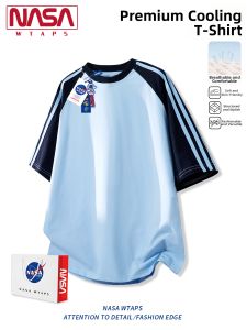 NASA WTAPS | Áo Thun Lụa Băng Tán Hơi Thở Nhanh Khô
