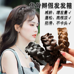 ปลอกผมสตรีที่มีชื่อเสียงแบบท่อไหปลาร้า ทรงผมสไตล์เกาหลีสำหรับผู้หญิง วัสดุอื่นๆ ไม่ต้องตกแต่ง ราคา 1.00-9.99