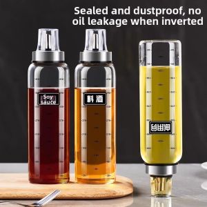 SHUQUE | Leak Proof Glass Oil and Vinegar Dispenser Kitchen Use