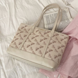 Rabbit Big Bag Female 2023 New Arrival Tide Spring and Summer Fashion Tote Bag Easiest for Match Large Capacity Shoulder Bag Commuter Bag