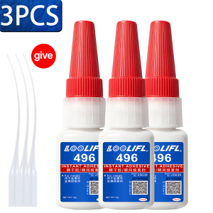 Fast Setting Super Glue All Purpose Instant Adhesive Transparent Strong Bond For Projects Home Repairs Metal Plastic Wood DIY