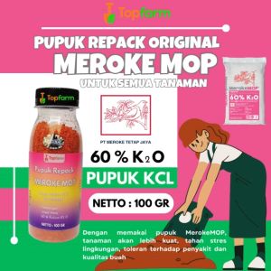 Pupuk Meroke Mop 1kg / Pupuk Kcl Meroke Mop 1kg / Pupuk Kcl Meroke Mop / Pupuk Meroke Mop / Pupuk Mop Meroke / Pupuk Kcl