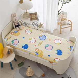 Summer Sleeping Quilting Thailand Latex Mat Cartoon Cool Breathable Bed Mattress 0.5CM Baby Cooler Student Boys and Girls Pad