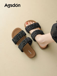 Agsdon | Ladies Slip-On Outdoor Summer Casual Dot Sandals