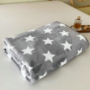 Mùa Đông Coral Lông Cừu Chăn Bộ Đồ Giường Lót Nỉ Nhung Sữa Sinh Viên Vỏ Chăn Ký Túc Xá Mềm Chăn Kiểu Hiện Đại Ấm Cúng Đơn Giản