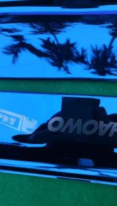 Vè che mưa cánh cửa cho xe tải Howo A7 xe Sitrak T7H TH7 ( Bộ gồm 2 bên)