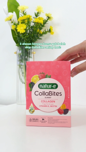 Natur-E CollaBites Pouch Gummy Collagen with Vitamin E & Biotin 1 pouch