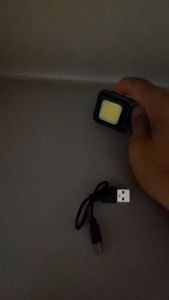 KEYCHAIN gantungan kunci senter mini LED serbaguna rechargeable keychain light lampu senter led