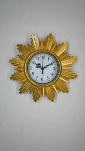 10x10inches (25x25cm) Nordic Simple Household Wall Clock Personalized Creative Room Living Room Silent Clock Fashion Art Wall Watch Decoration D-205 Silent