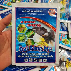 Combo 50 gói Thuốc trừ sâu sinh học ĐẠI BÀNG MỸ 5WG (gói 10g sử dụng 18-25l nước)