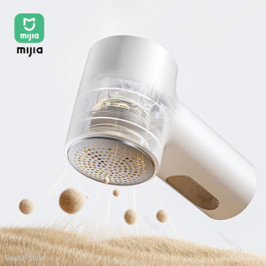 Mijia Lint Remover 2 - USB Rechargeable Fabric Shaver with Upgraded 6-Blade Cutter Head Portable Pilling Remover for Clothes