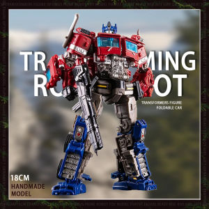 ของเล่นหุ่นยนต์ทรานส์ฟอร์เมอร์ส Optimus Prime โมเดลหุ่นยนต์ทรานส์ฟอร์เมอร์ส แอ็คชั่นฟิกเกอร์ ของเล่นโมเดลภาพยนตร์ โมเดลหุ่นยนต์แปลงร่าง