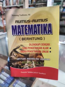 Buku Rumus Rumus Matematika lengkap. untuk SD kelas 3456 ukuran kecil