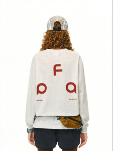 FPA | Sun Protection Fall Logo Leisure Loose Couples Long Sleeve T-Shirt