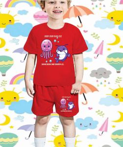 SETELAN BAJU ANAK ANAK/BAJU SETELAN BAJU ViRAL ubur bur ikan lele emang begini dari sono le