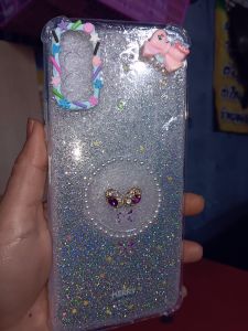 เคสมือถือใสกากเพชร รุ่น vivo y12a เป็นงานสั่งทำลุกค้ากดสั่งแล้วรบกวนรอสินค้านะคะ